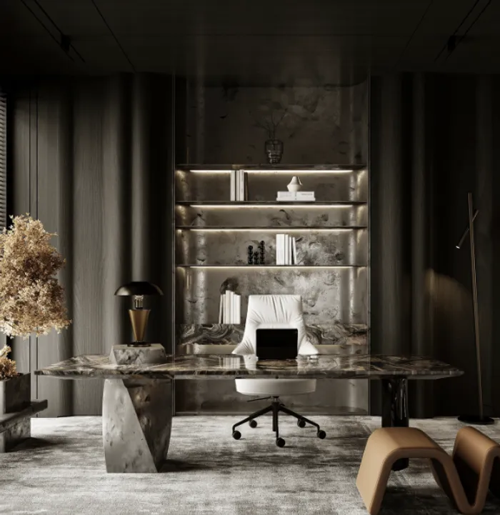 Renuva metallic and brushed vinyl finish