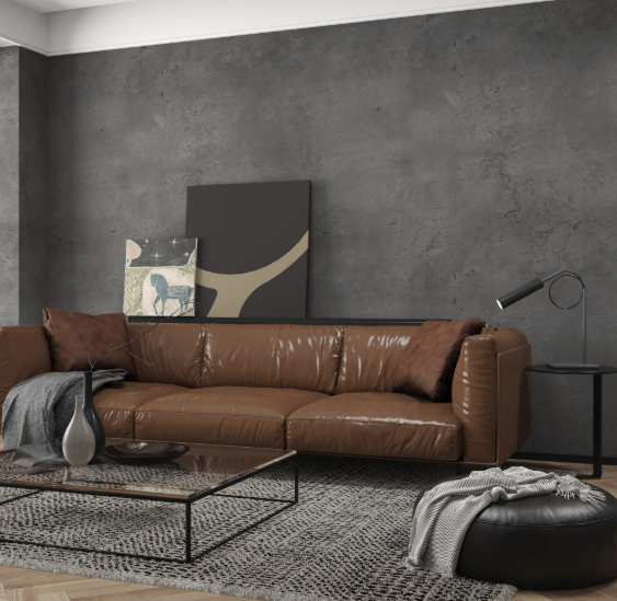 Grey themed wrap finish