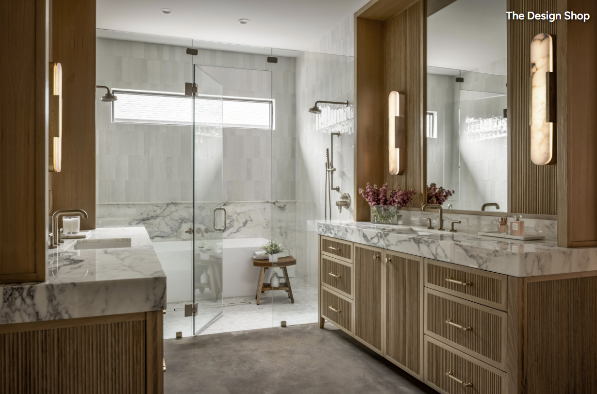 Beautiful bathroom transformation